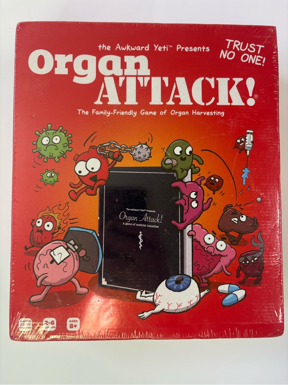 Organ Attack! Board Game - New Sealed